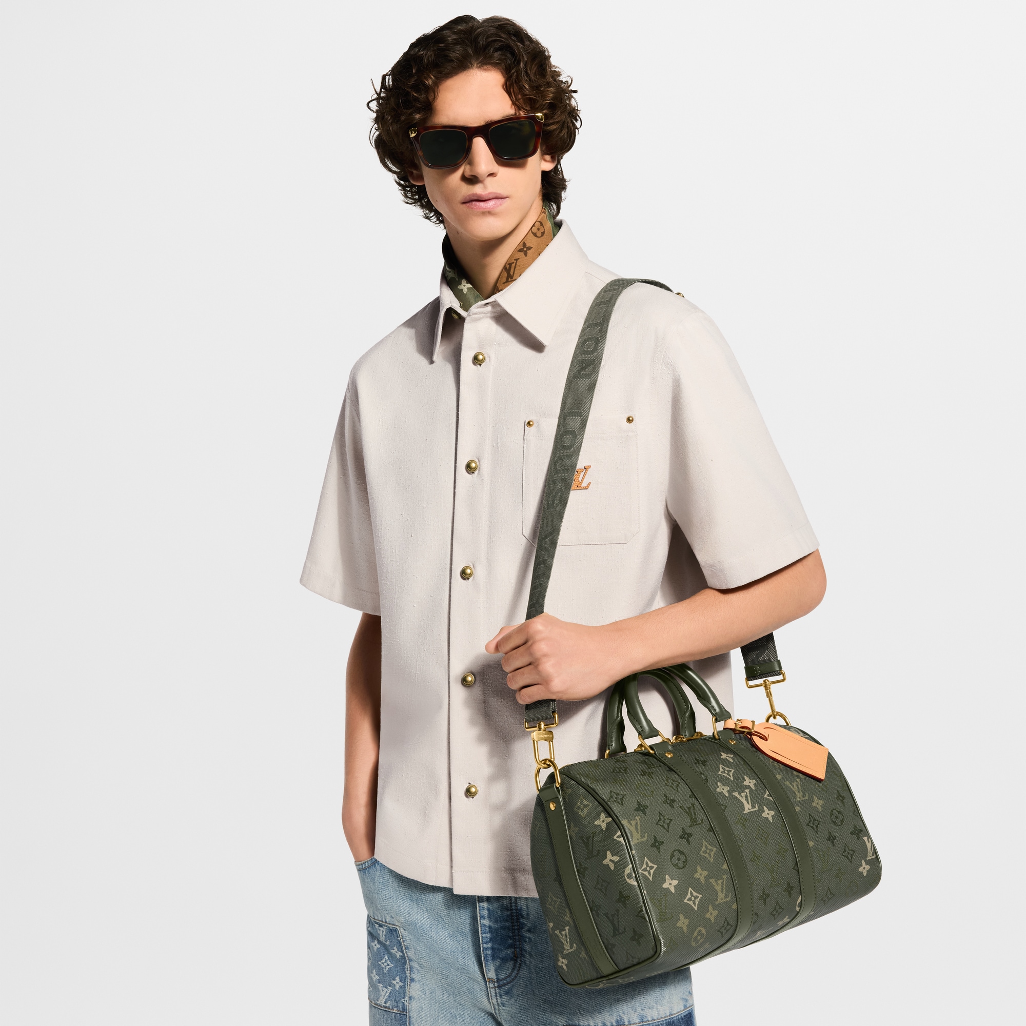 LOUISVUITTON バンドー・パーフェクトマッチ マロン モノグラム